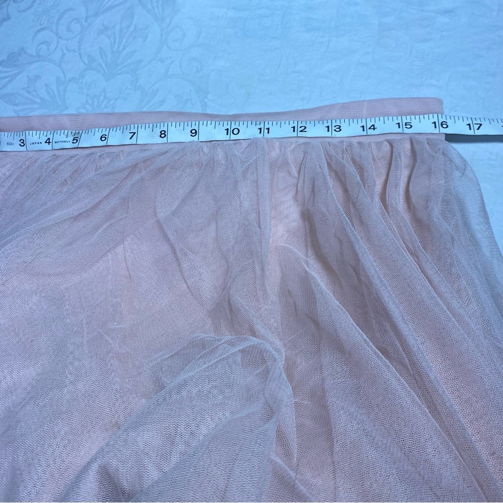 Vintage TLC’s Say Yes To The Prom Formal Fairy Maxi Skirt Layered Pastel Pink - Picture 4 of 9